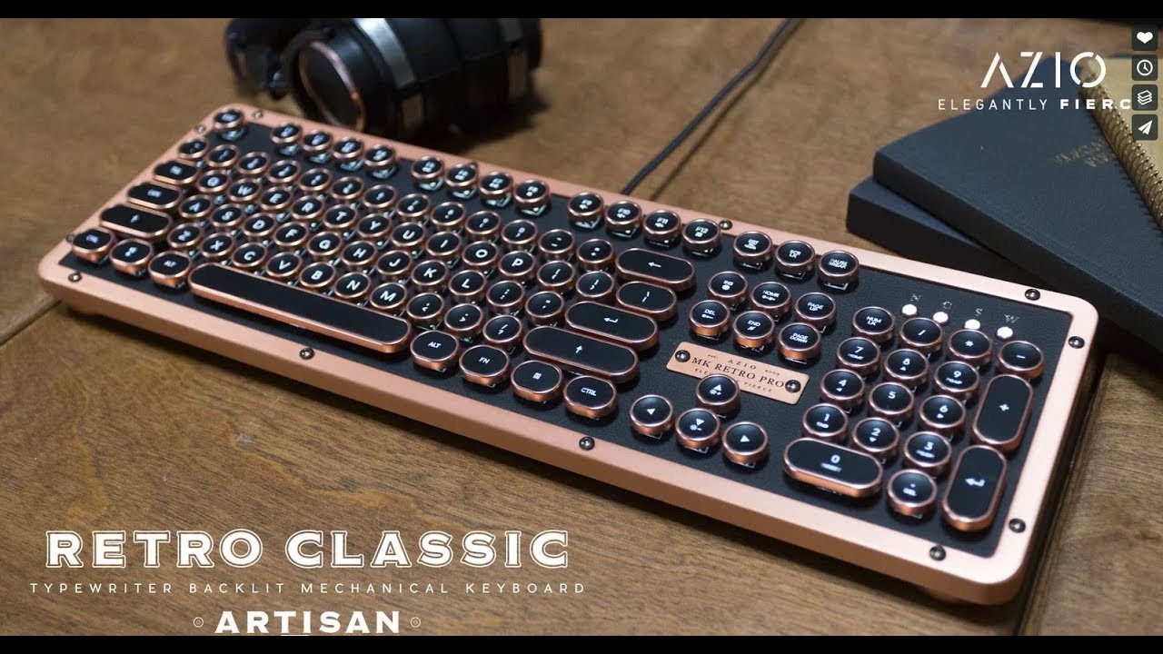 タイプライターの「カチッ」を再現。ヴィンテージ感溢れる高性能