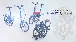 HARRY QUINN PORTABLE E-BIKE - YouTube