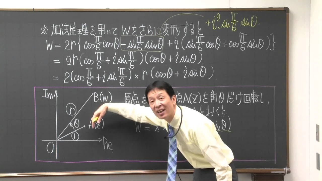 藤田健司講師 代ゼミ＜ミニ体験講座＞数学 高3生対象 回転＆拡大は