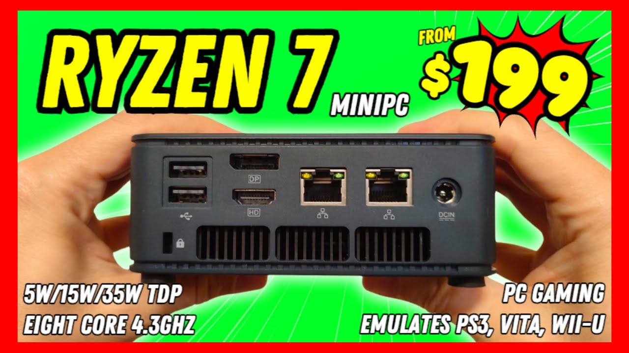 This RYZEN 7 Mini PC is UNDER $200! 😱 [GMKtec NucBox M5 REVIEW