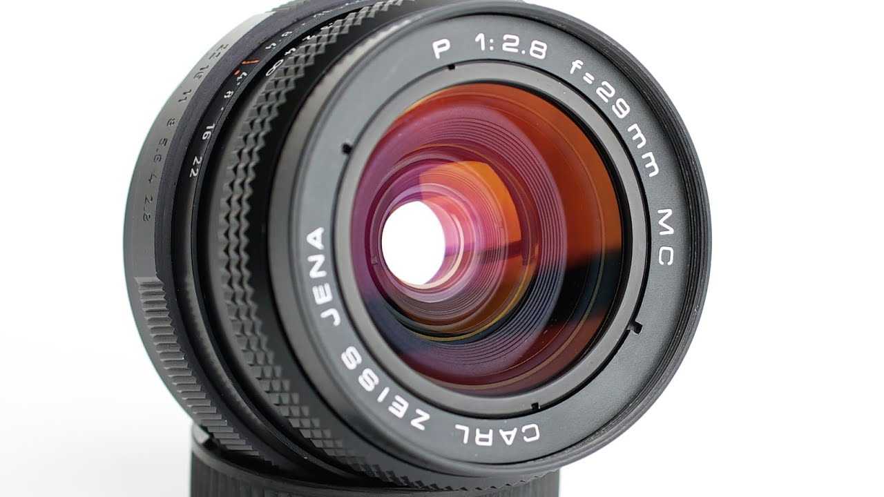 MC Carl Zeiss Jena P 29 mm f/2.8 DDR - YouTube