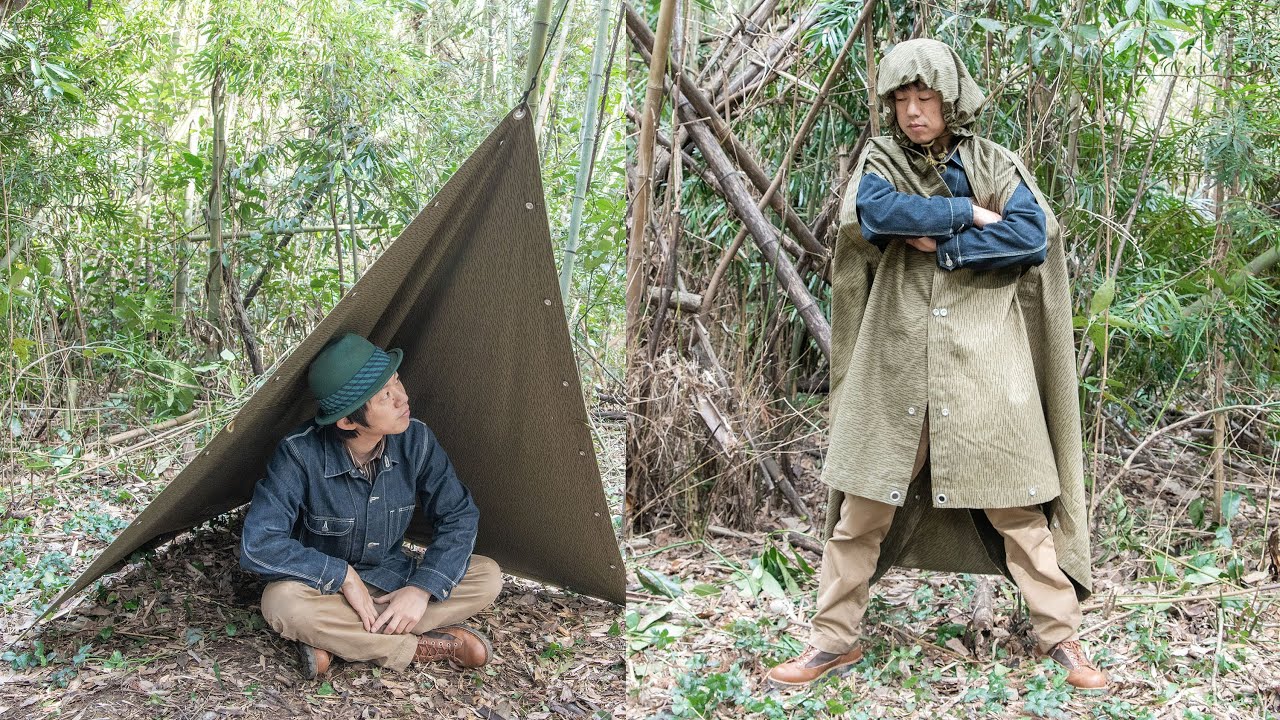 東ドイツ軍ポンチョ【レインカモ】 - YouTube