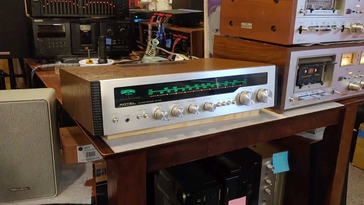 Vintage 1970's Rotel RX-402 Stereo Receiver. Audiophile Quality