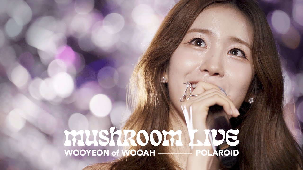 MUSHROOM LIVE S07 우연 WOOYEON of WOOAH - POLAROID - YouTube