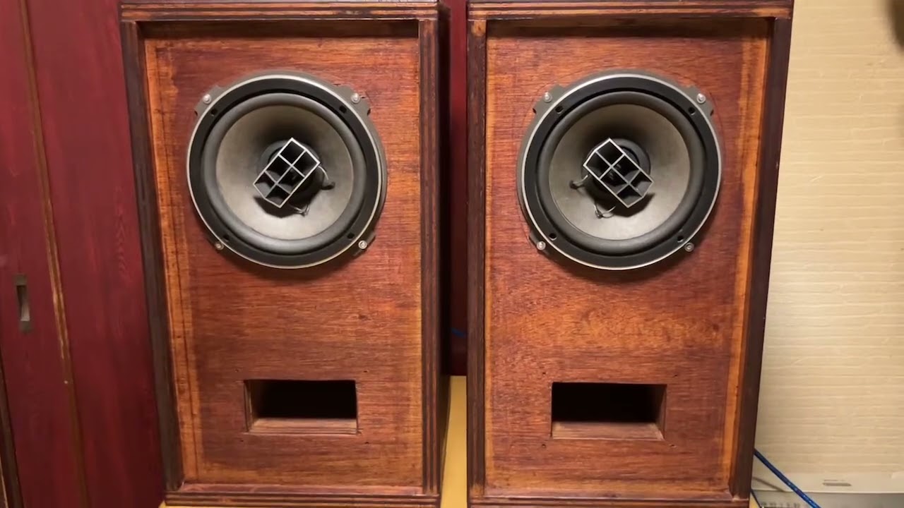 オーディオ試聴動画 Pioneer PAX-A20自作スピーカー - YouTube