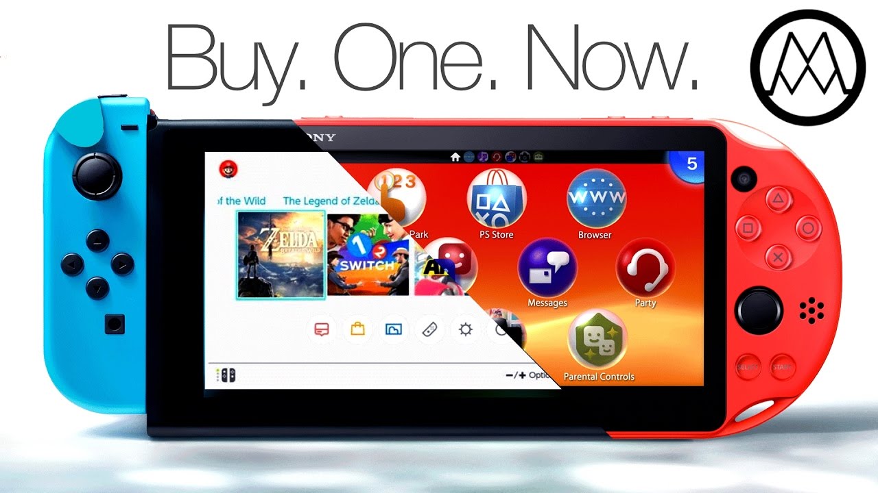 The Nintendo Switch is just the PS Vita done properly. - YouTube