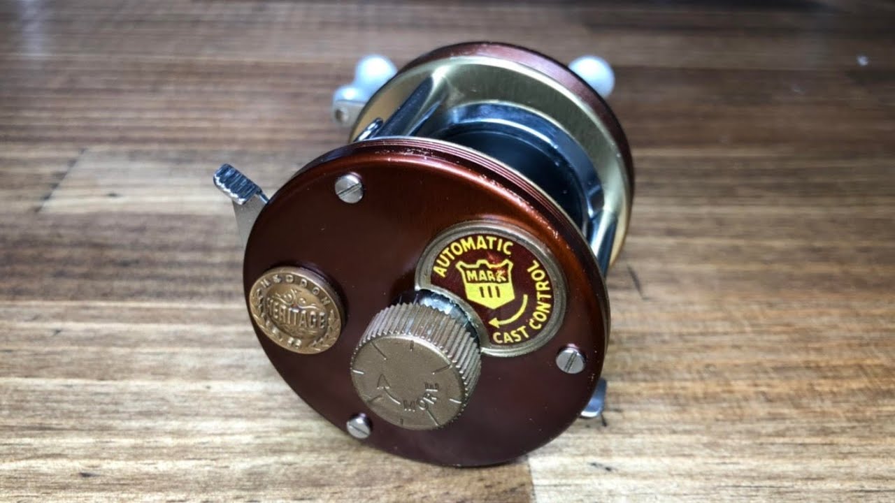 リール修理 Heddon heritage 30 クラッチ不良 1 - YouTube