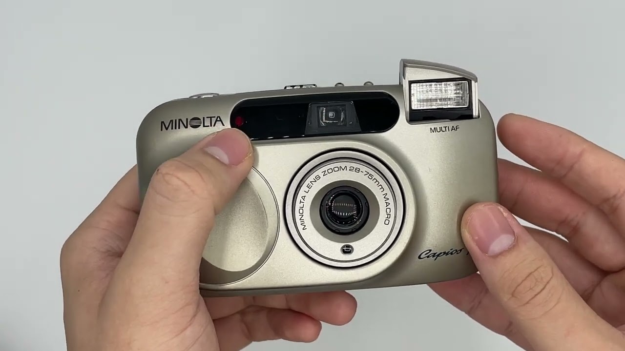 MINOLTA コンパクトフィルムカメラ Capios 75 【公式通販】