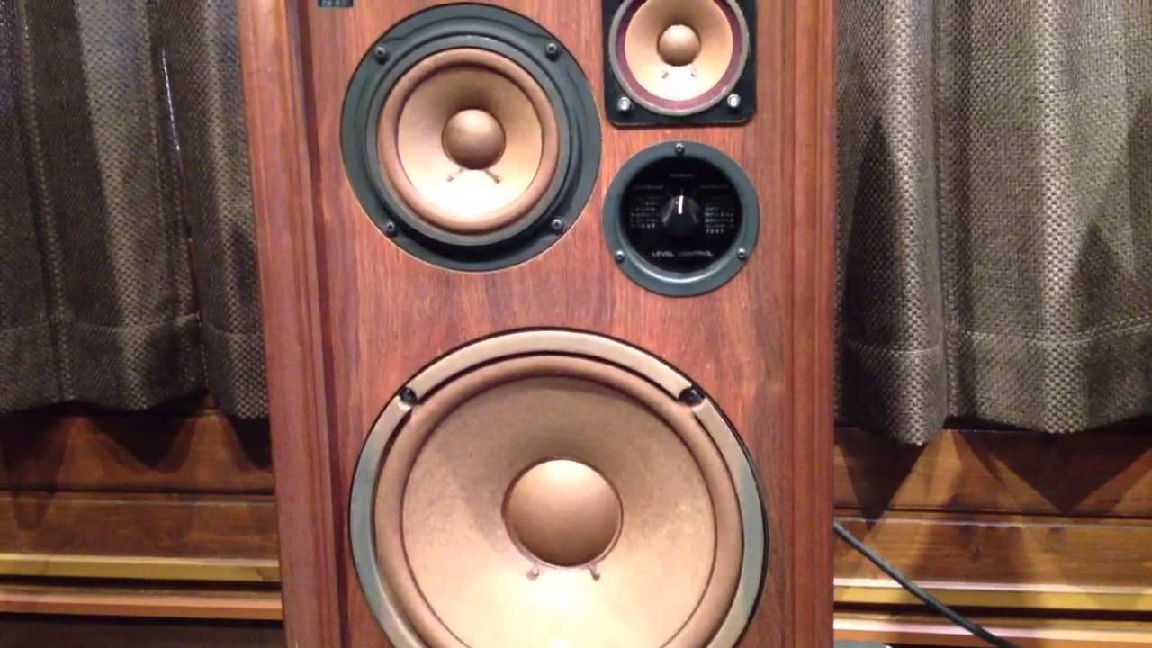 Pioneer CS-500 3WAY スピーカー - YouTube