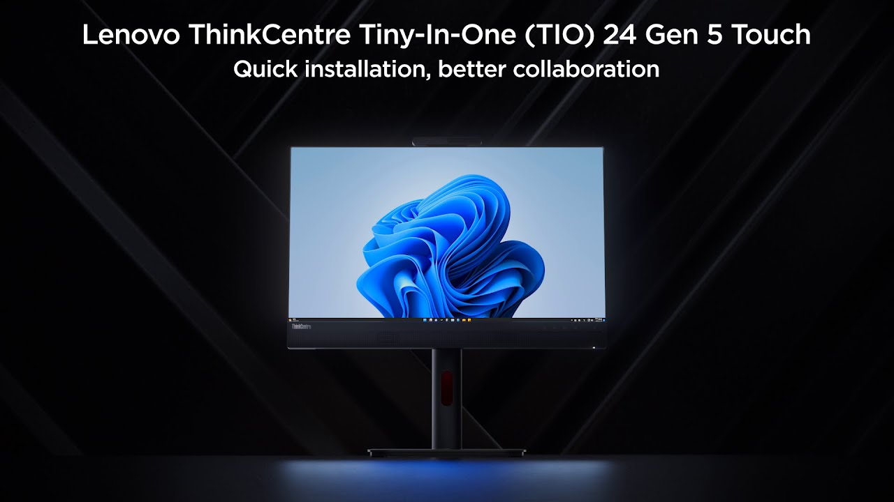Lenovo ThinkCentre Tiny-In-One 24 Gen 5 Touch Monitor : Quick