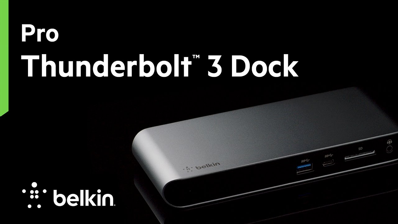 Thunderbolt 3 Dock Pro - YouTube