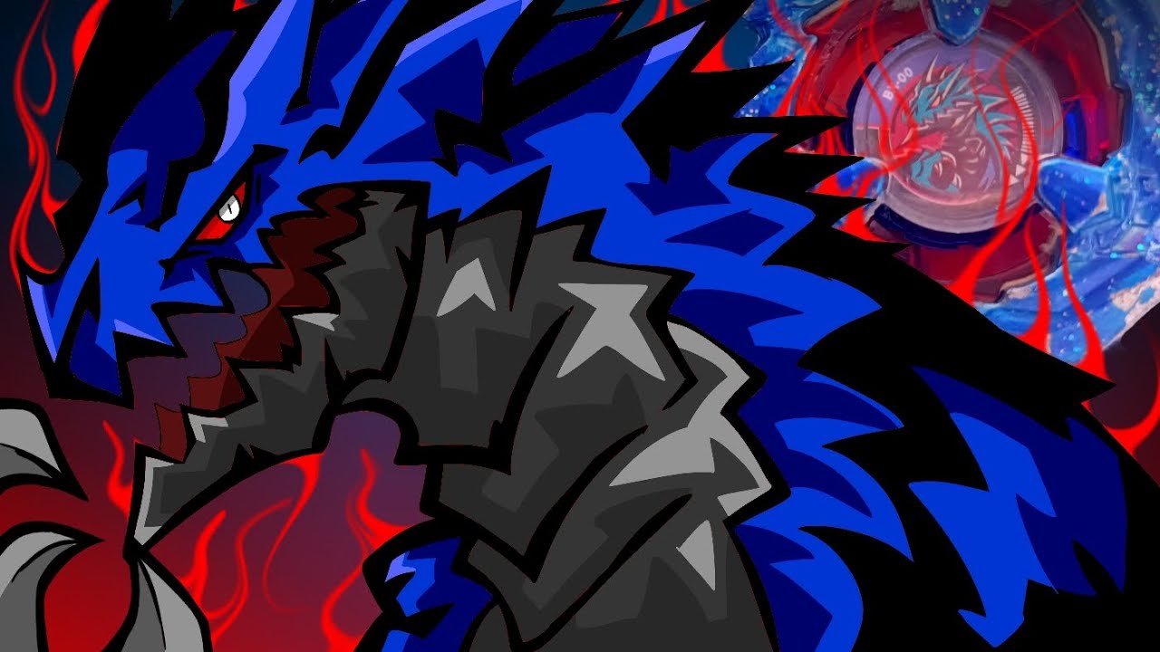 COBALT DRAKE | The Lizard bathed in cobalt blue - BEYBLADE X SAGA