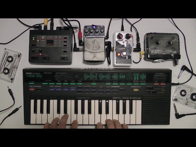 RIFF-O-MATIC GLITCH | AKAI PHRASE SAMPLER + YAMAHA VSS-30 - YouTube