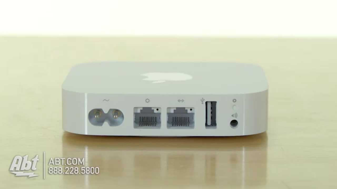 Apple Airport Express Base Station - MC414LLA Overview - YouTube