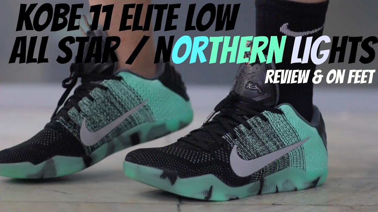 Nike Kobe 11 Elite Low 'All Star' Review & On Feet - YouTube