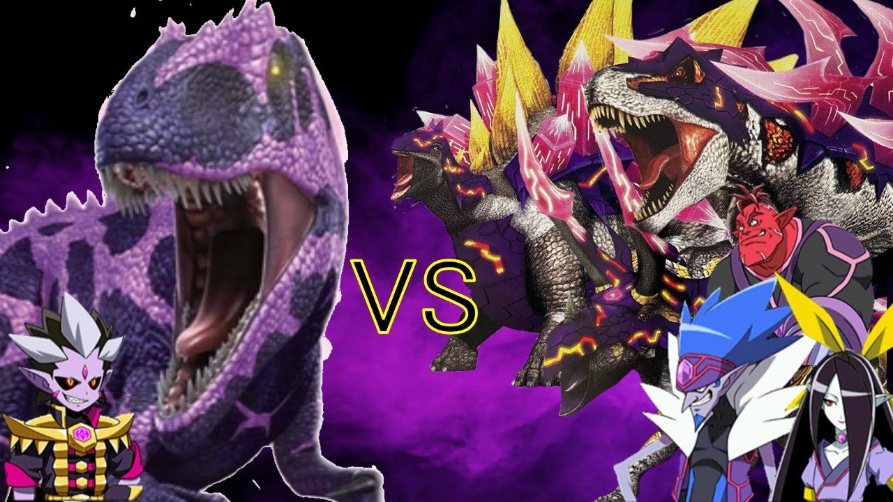 恐竜キング 】スーパーエオカルカリア 激闘！ザンジャーク