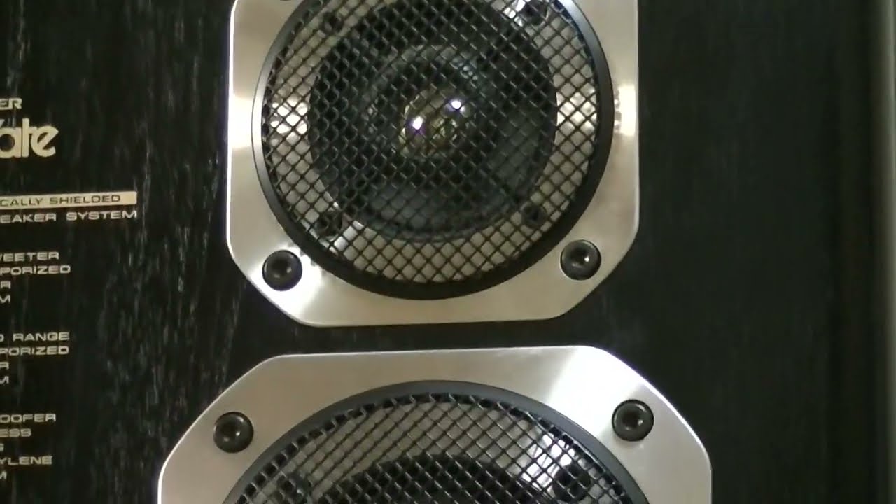 パイオニア S-X620V 3ウェイスピーカーLRペア - YouTube