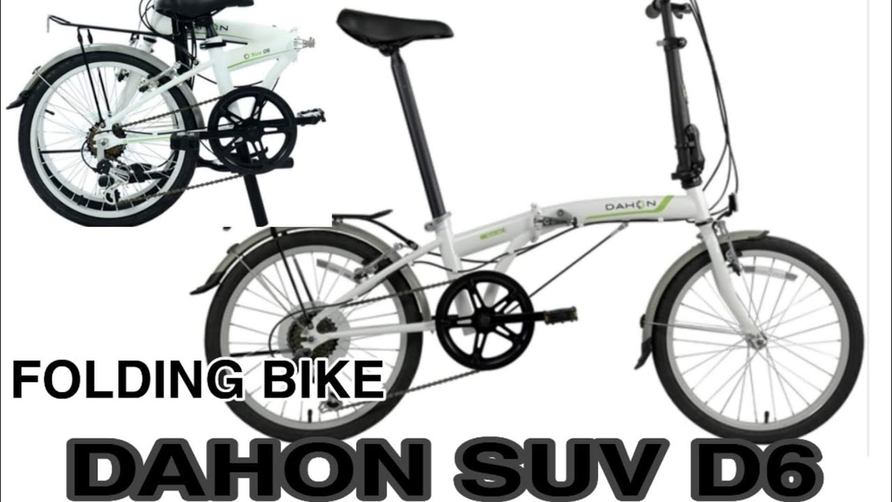 DAHON SUV D6 FOLDING BIKE - YouTube