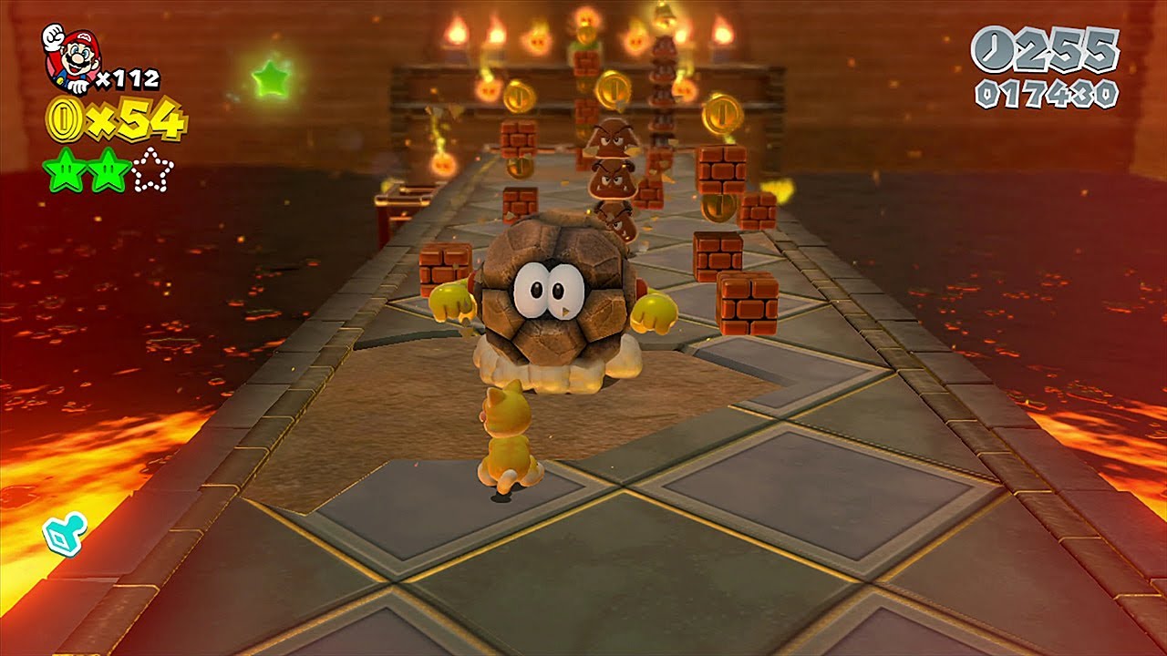 スーパーマリオ 3Dワールド - World 4 完全攻略 - YouTube