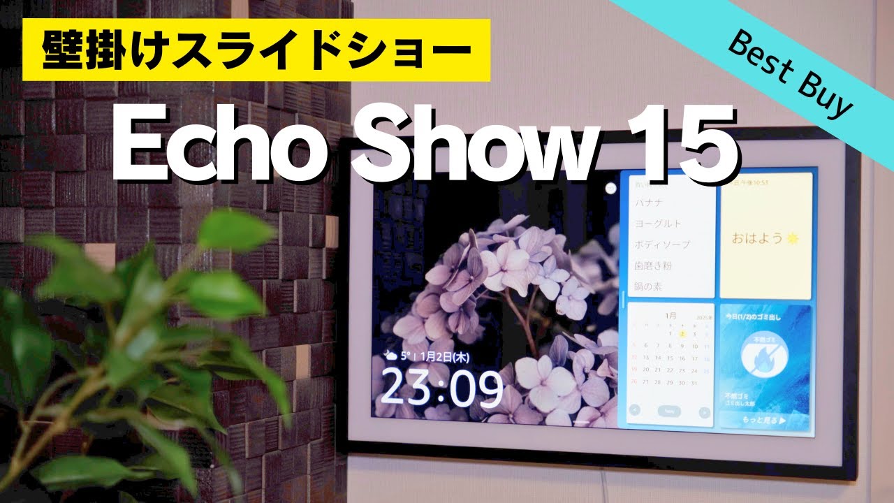 Amazon's First Sale] I'm very satisfied with the Echo Show 15! How