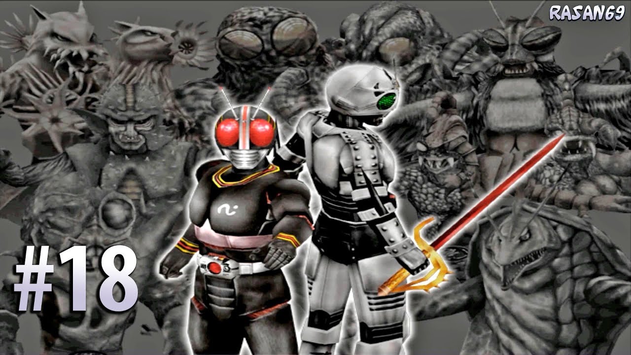 Kamen Rider - Seigi no Keifu (PS2) walkthrough part 18 (BLACK