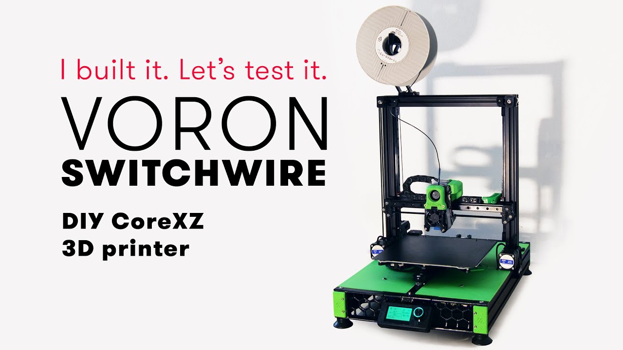 Voron Switchwire - 3d printer review and test - YouTube
