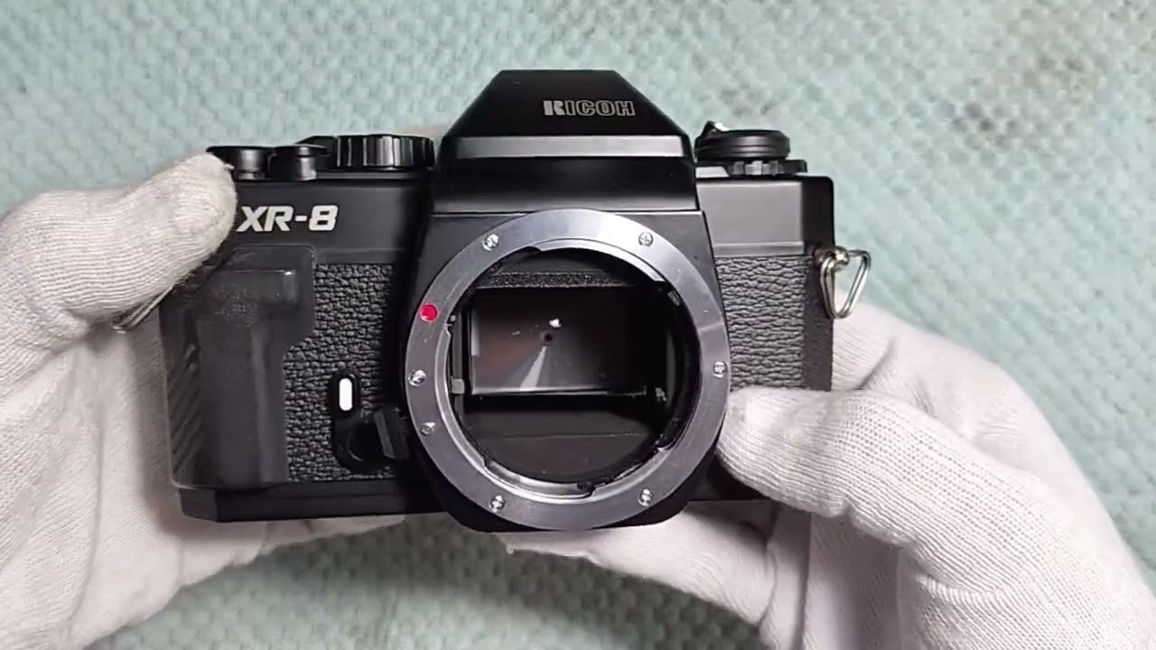 Ricoh XR-8の分解｜フィルムカメラ修理のアクアカメラ