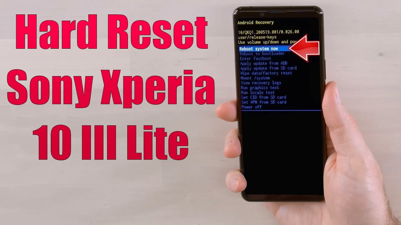 Hard Reset Sony Xperia 10 III Lite | Factory Reset Remove Pattern