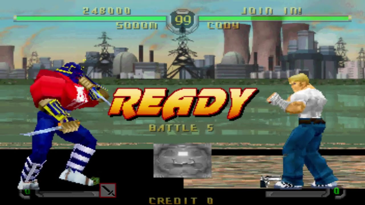 ファイナルファイト リベンジ (ソドム) 【AC ワンコインALL】 - YouTube