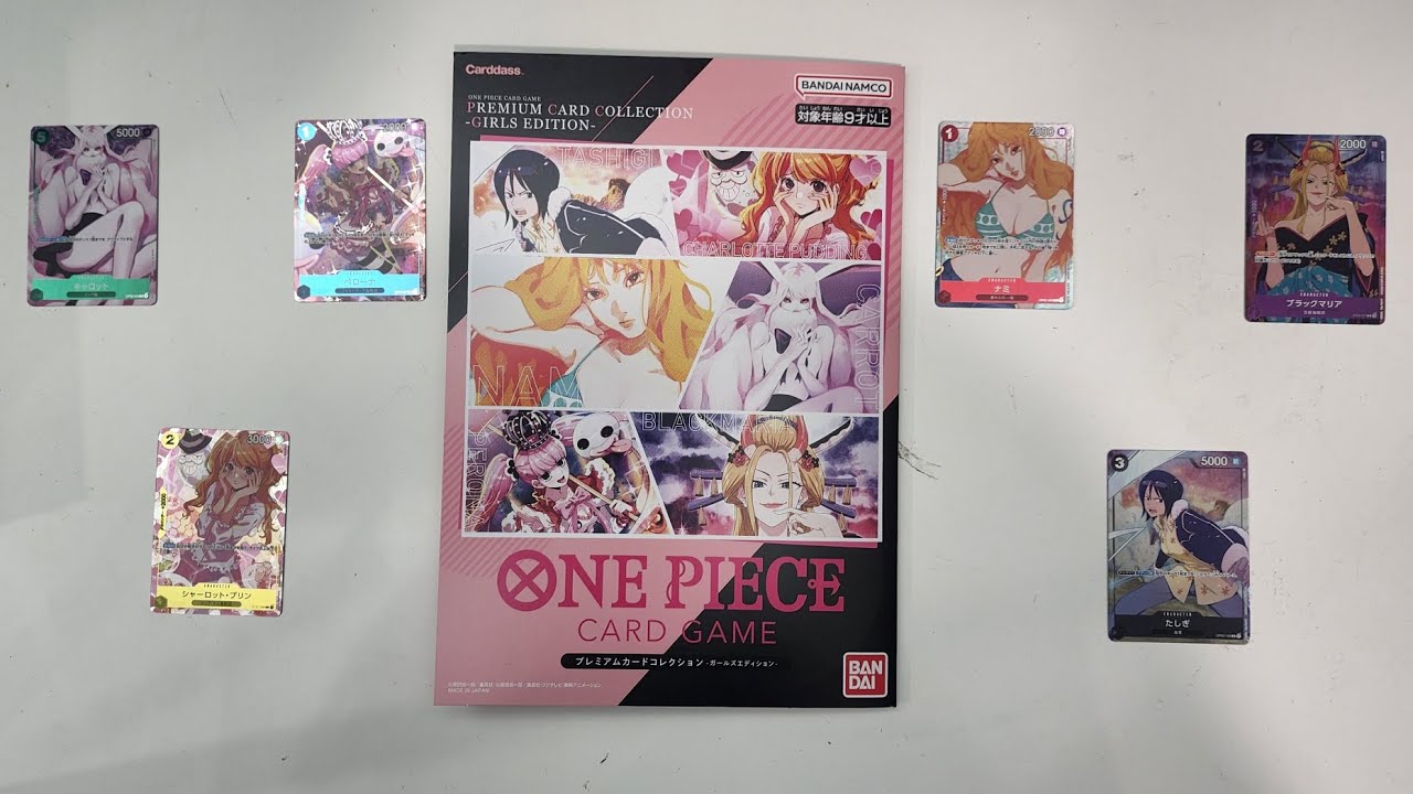 Girls Edition One piece card game Premium card Collection