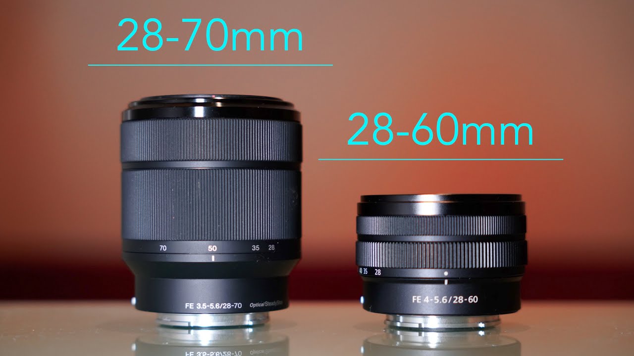 Sony A7 Kit Lens Battle - 28-70 mm F3.5-5.6 vs 28-60 mm F4.0-5.6