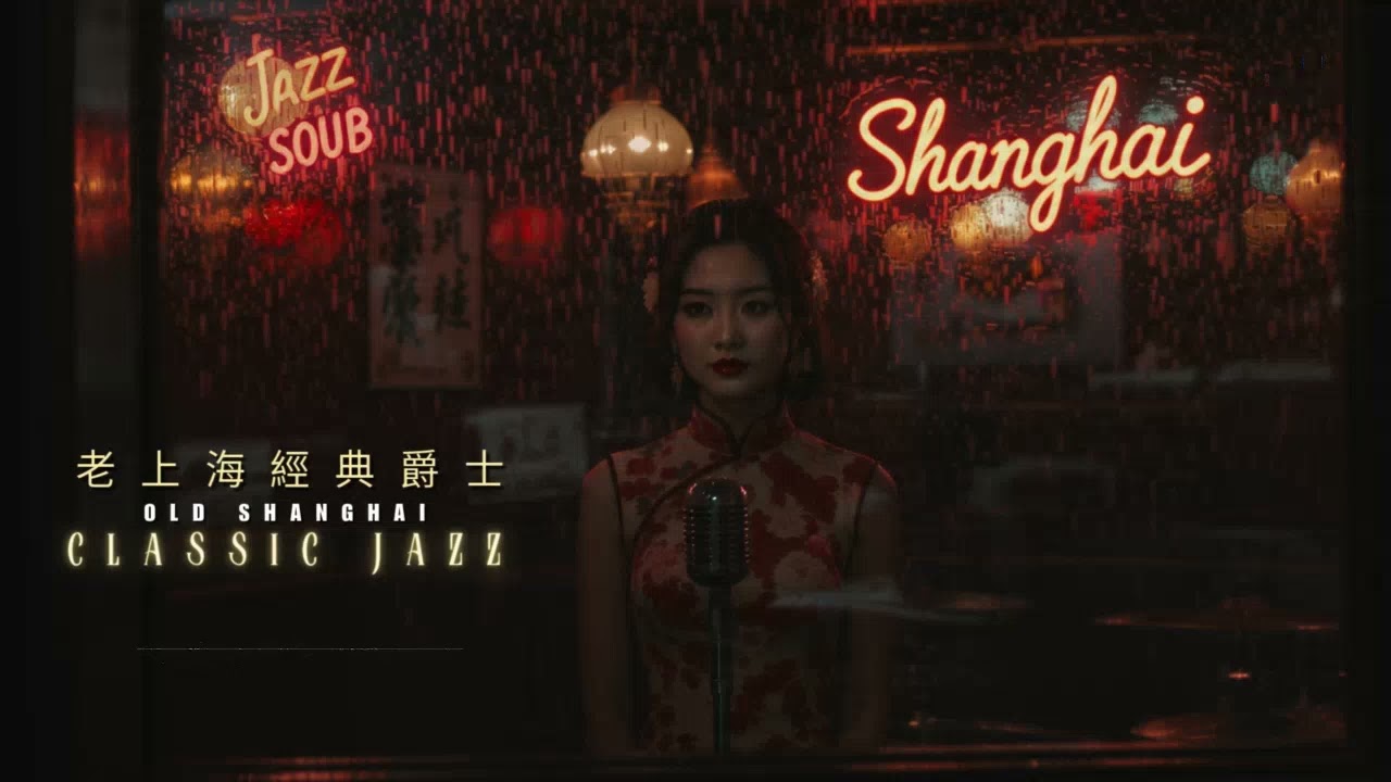 Classic Chinese Jazz: 老上海爵士樂1940s 🍷 Relaxing Vinyl