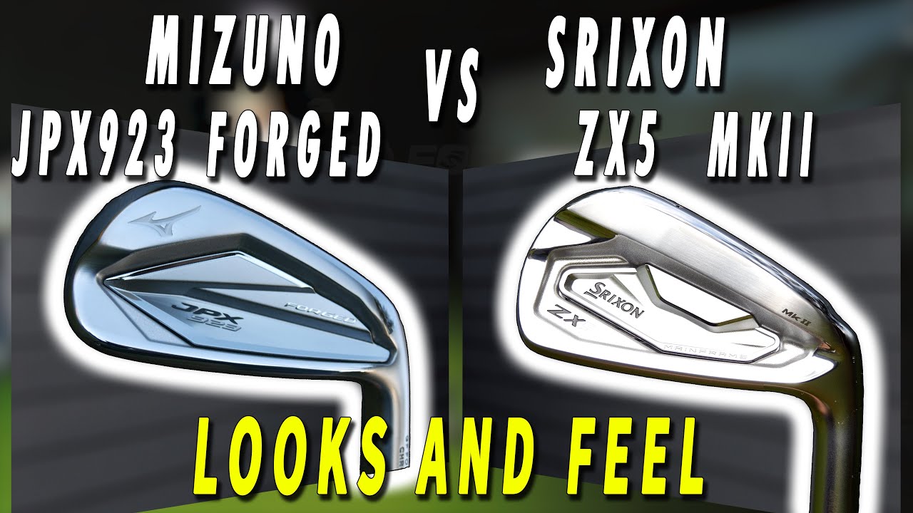 Mizuno JPX923 Forged vs Srixon ZX5 MKII HEAD to HEAD - YouTube