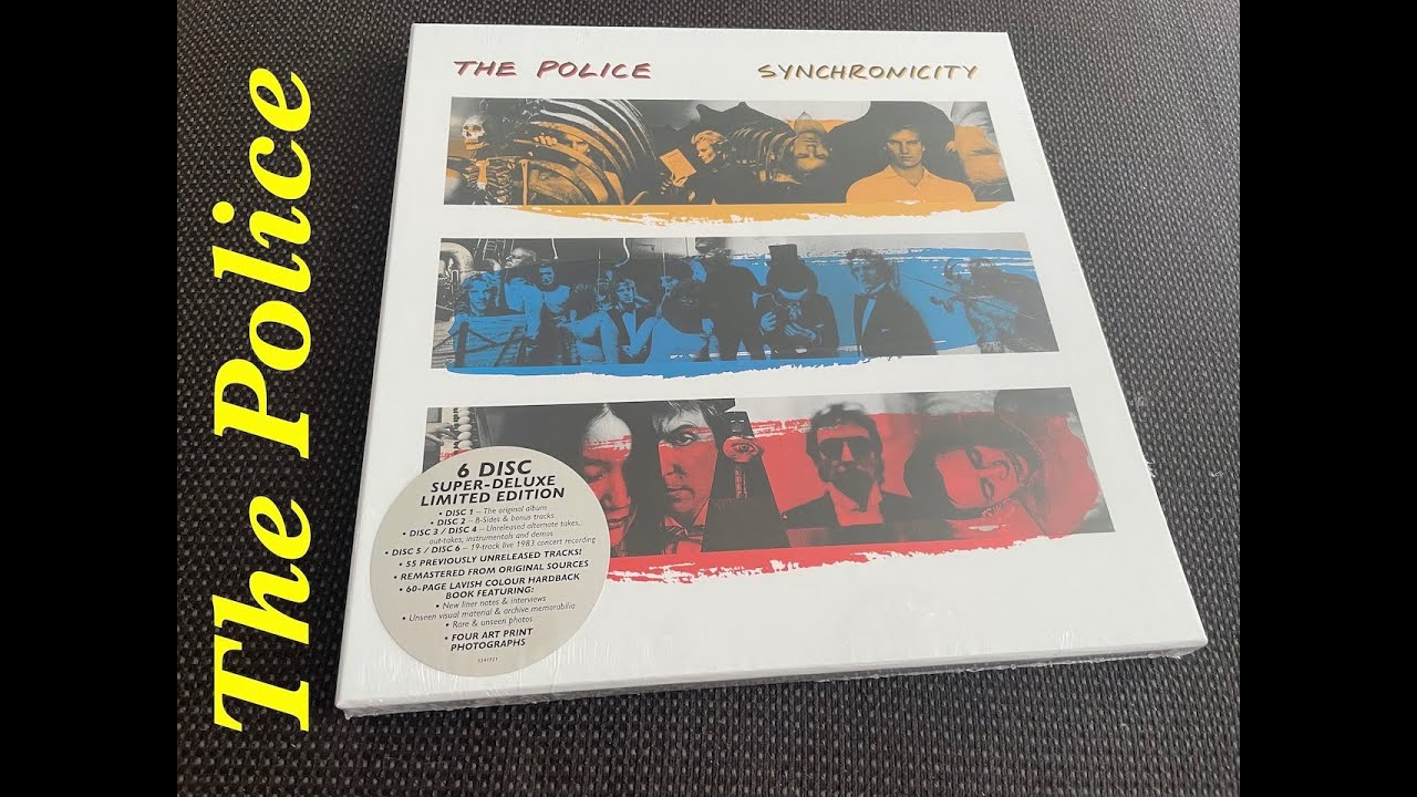 THE POLICE Synchronicity 40th Anniversary Super Deluxe Box Set-6CD