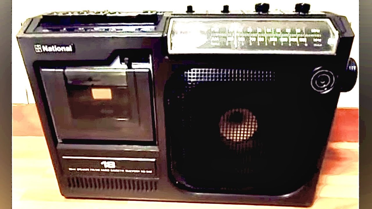 男は18センチ！ナショナルRQ-548 ラジカセ - YouTube