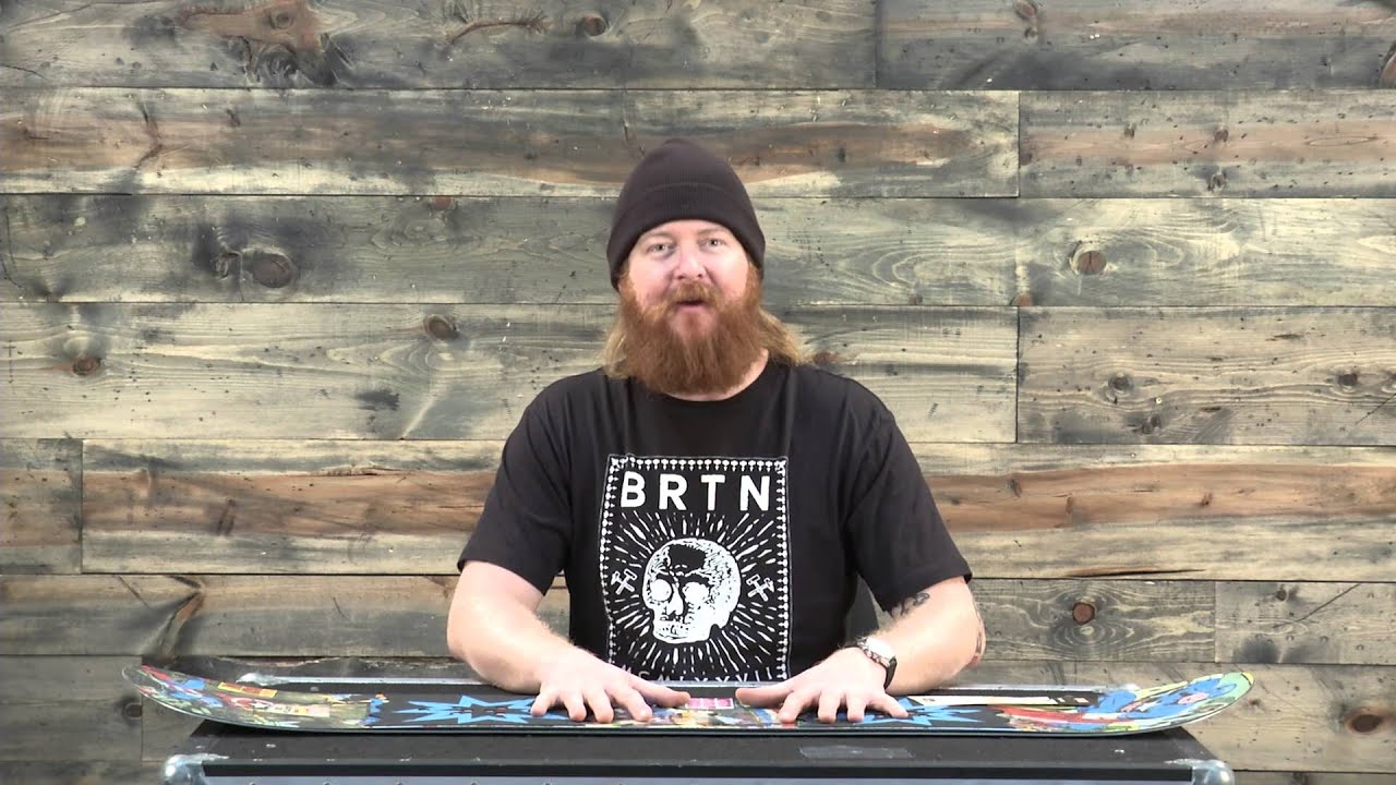 2016 Burton Chopper Snowboard Review: The-House.com - YouTube