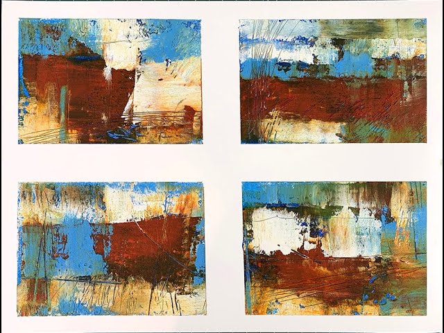 Cold Wax Medium Warm-Up Exercise by Rachael McCampbell - YouTube