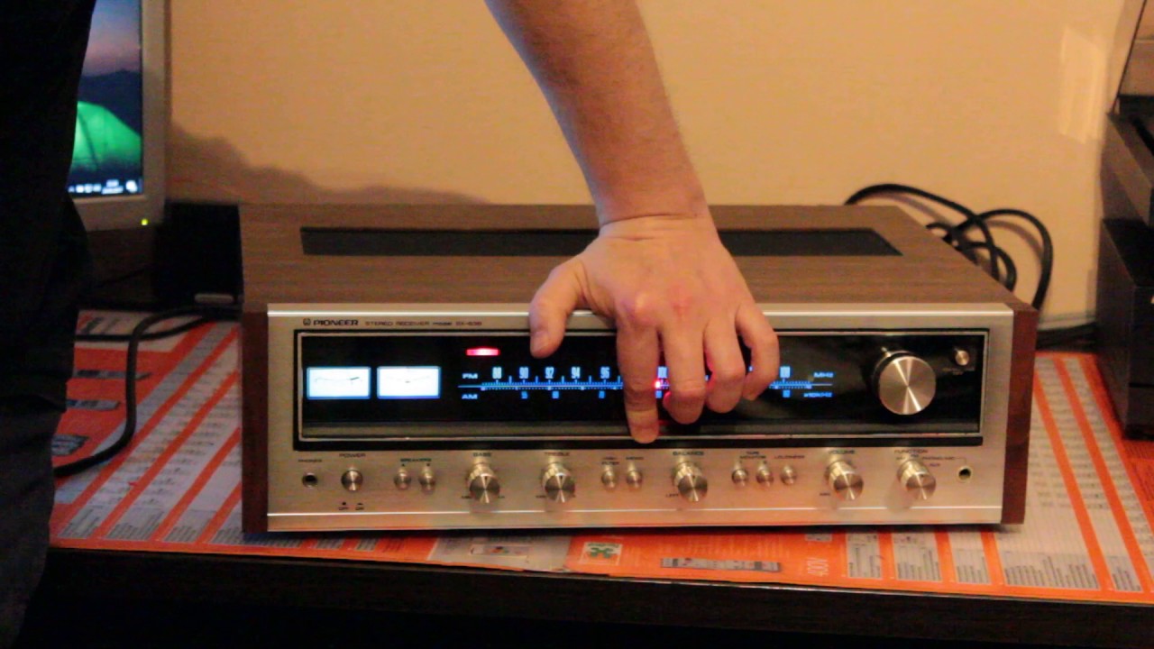 TEST PIONEER SX 636 AUDIO GOLDEN AGE - YouTube