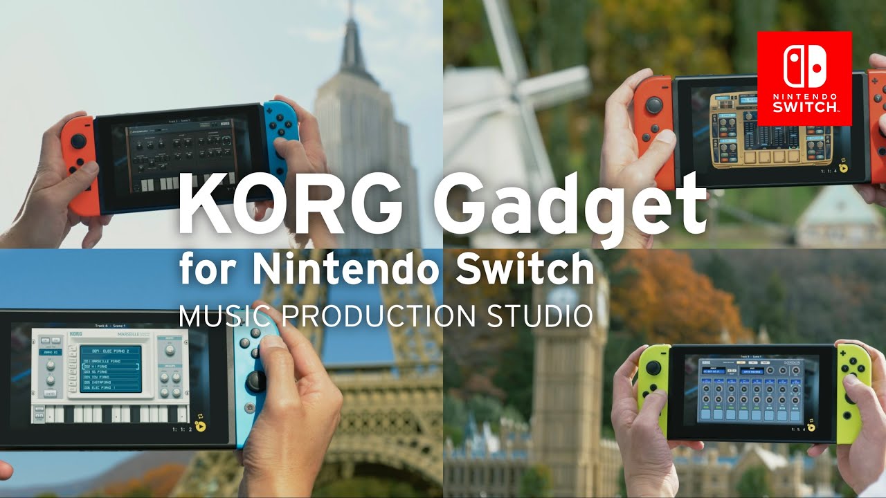 KORG Gadget for Nintendo Switch - MUSIC PRODUCTION STUDIO | KORG