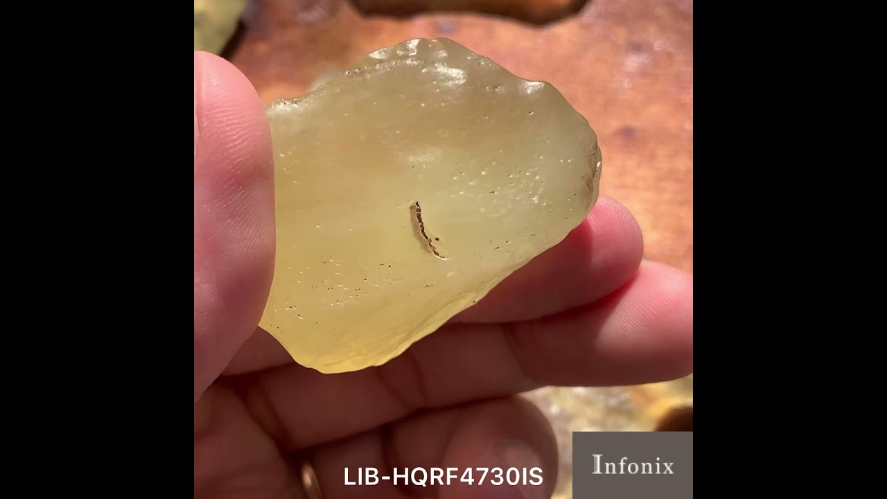 高品質]天然リビアングラス原石（23.9g） - 埼玉県吉川市の天然石専門