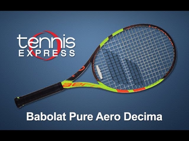 Babolat Pure Aero Decima French Open Tennis Racquet Review
