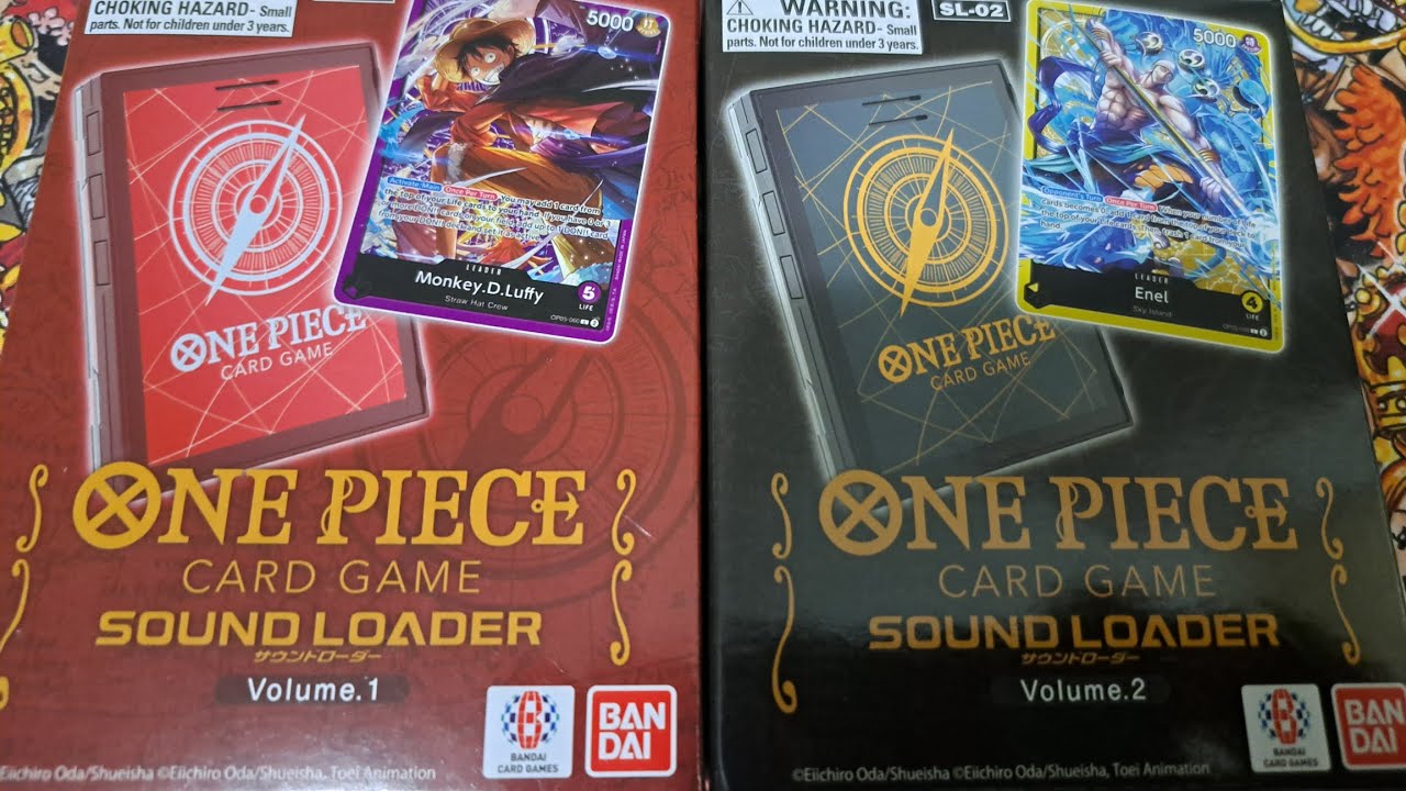 One Piece Sound Loaders vol. 1 & vol. 2 Nov. 2024 - YouTube