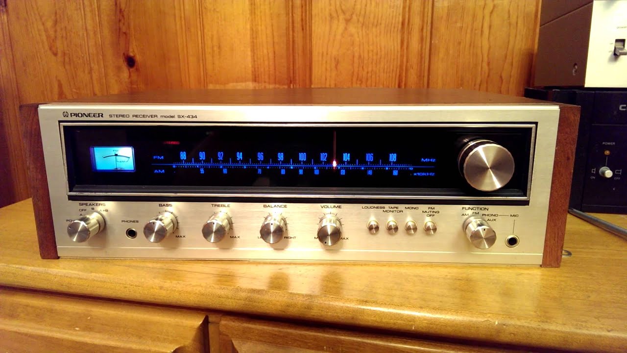 Pioneer SX-434: It may only be 15W, but I like it! - YouTube