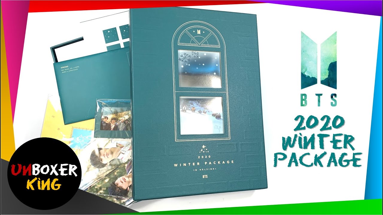 2020 BTS 방탄소년단 WINTER PACKAGE IN HELSINKI || KPOP MERCH