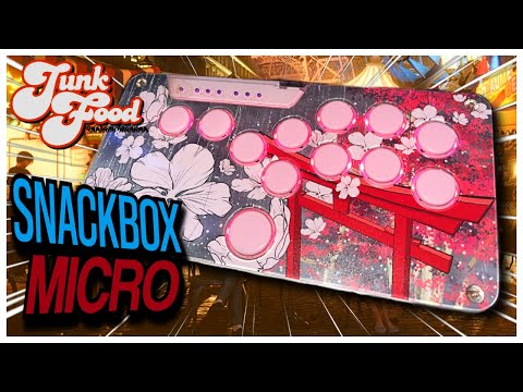 I Played with the New SNACKBOX MICRO! | Junkfood Custom Arcade