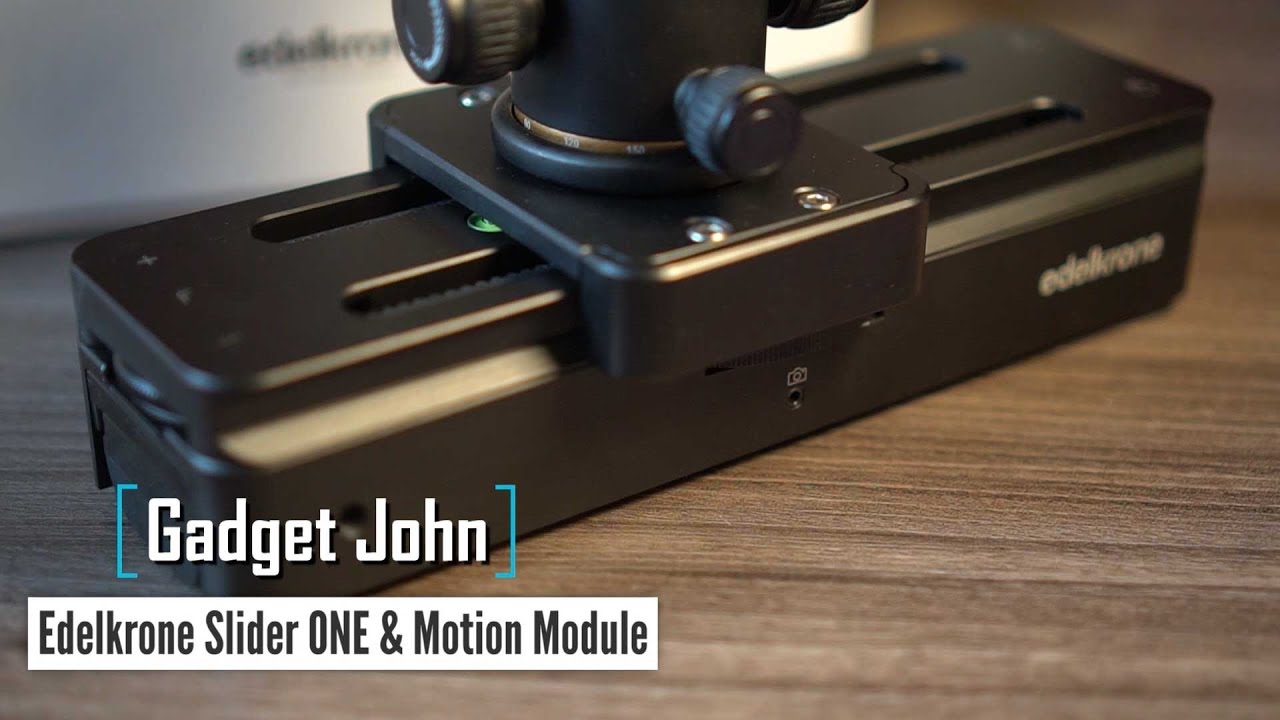 Edelkrone Slider ONE with Motion Module | Extensive review - YouTube