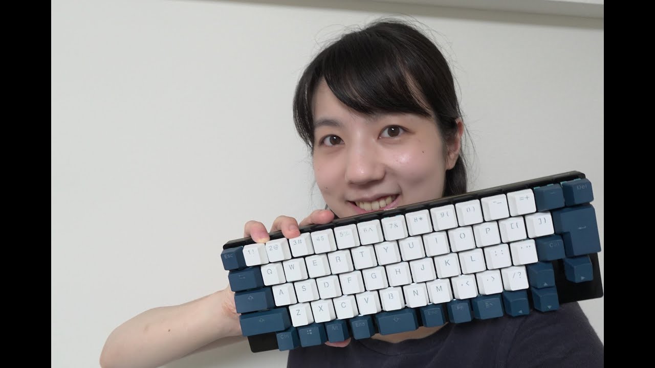 自作キーボード Yamada65 Pro - YouTube