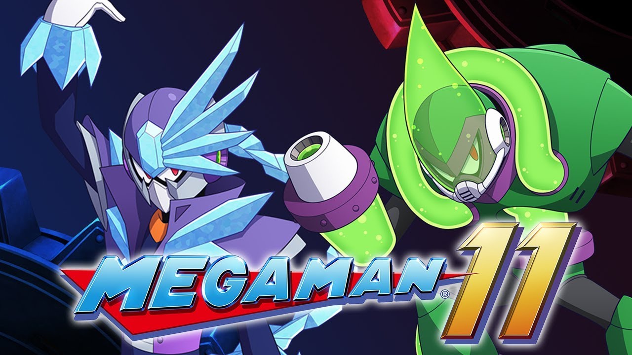 Mega Man 11 - Tundra Man & Acid Man Overview (Boss, Stage