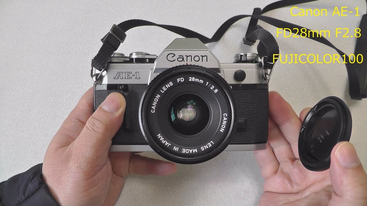 フィルムカメラ】Canon AE-1（FD28mm F2.8）で撮りました！【Film