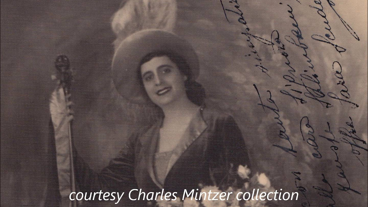 Geraldine Farrar - Vissi d'Arte (Puccini, La Tosca) N.Y. 1913